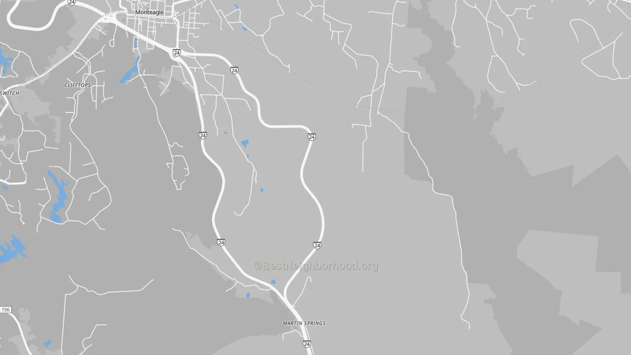 Transit Grade map of Mount View, TN