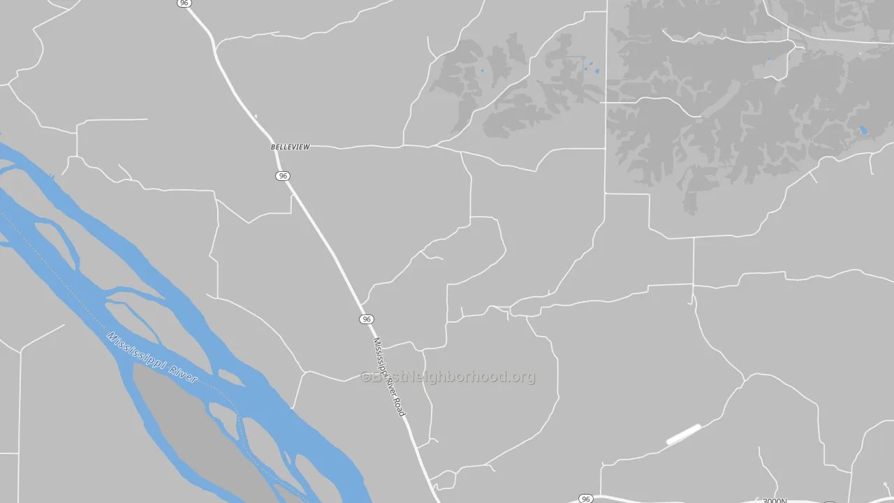 Transit Grade map of Mozier, IL