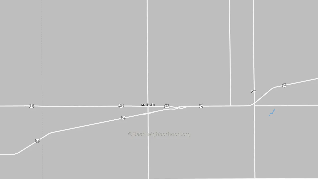 Transit Grade map of Mullinville, KS