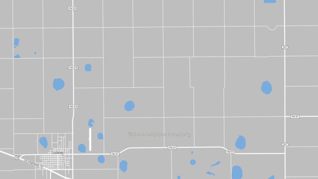 Transit Grade map of Muncy, TX