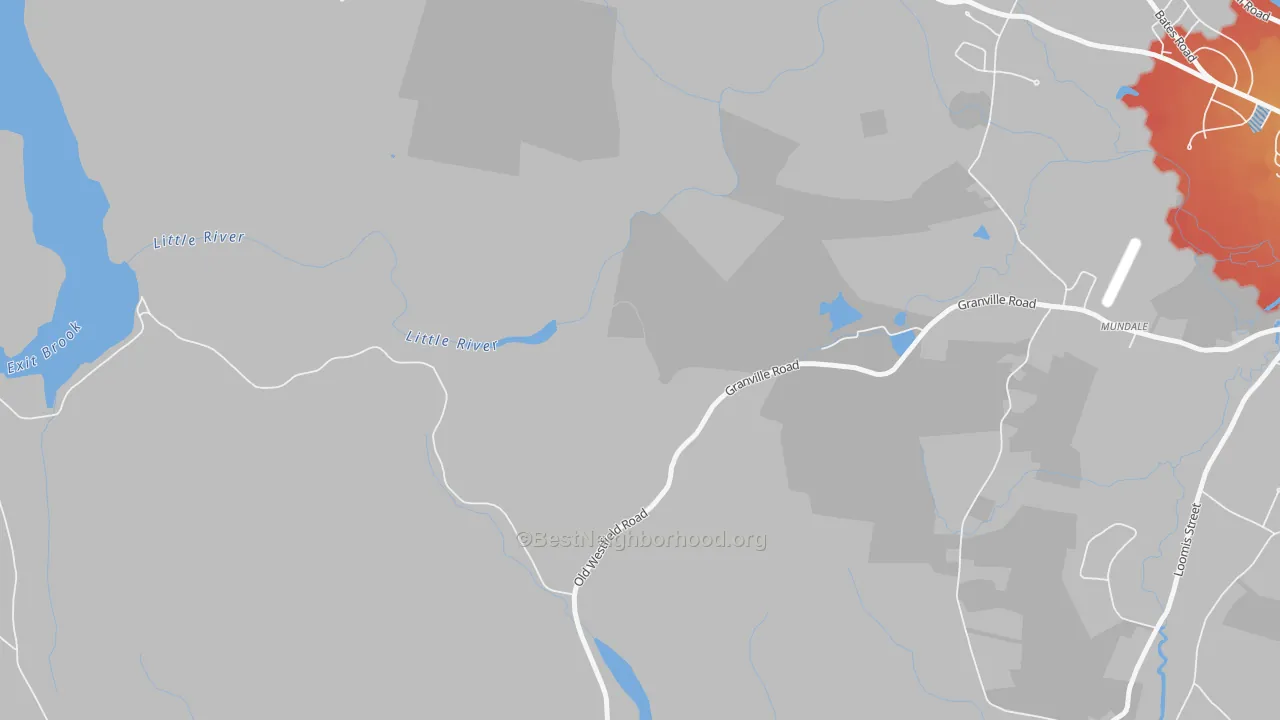 Transit Grade map of Mundale, MA