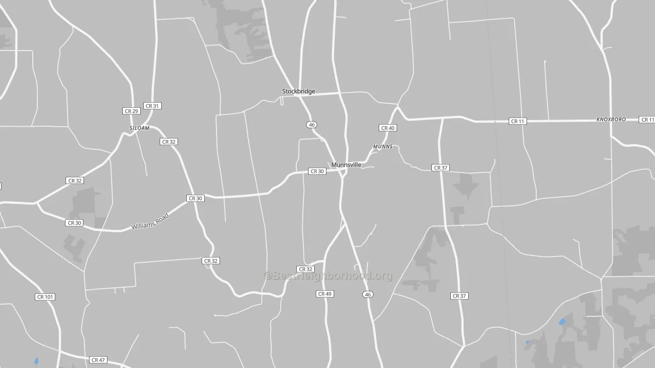 Transit Grade map of Munnsville, NY