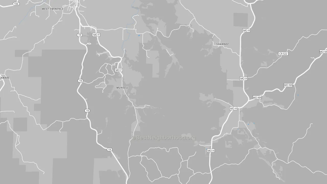 Transit Grade map of Munsell, MO
