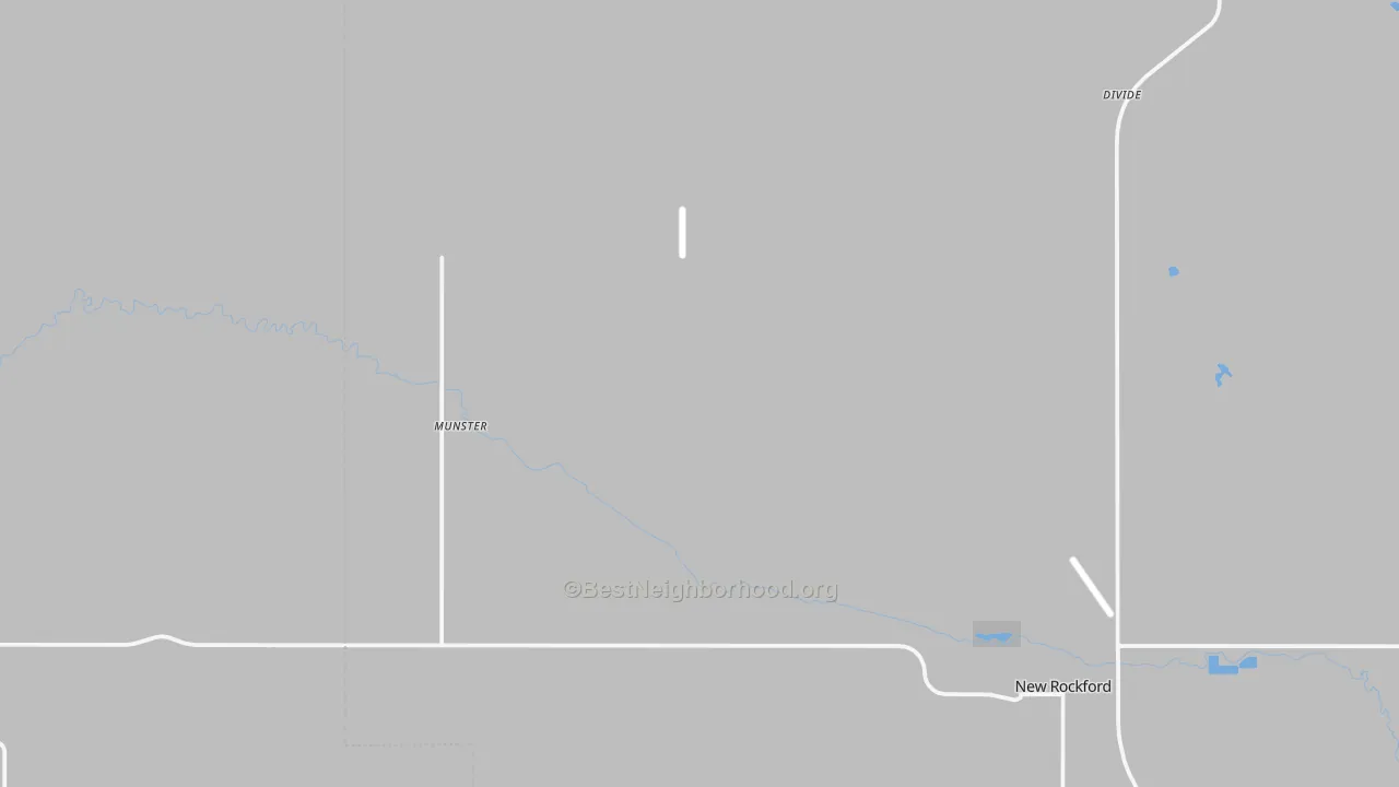 Transit Grade map of Munster, ND