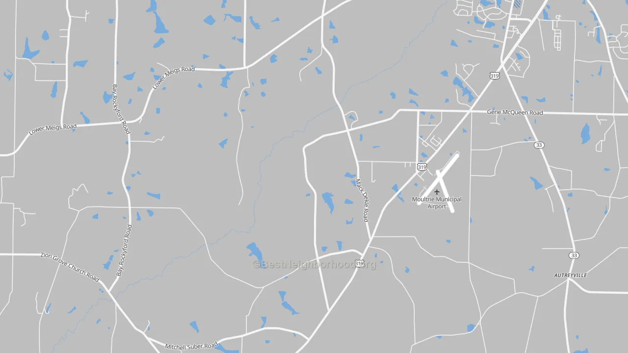Transit Grade map of Murphy, GA