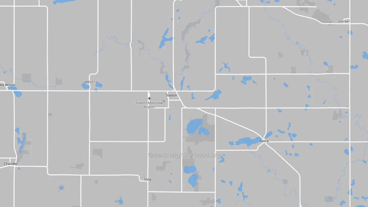 Transit Grade map of Murray County, MN