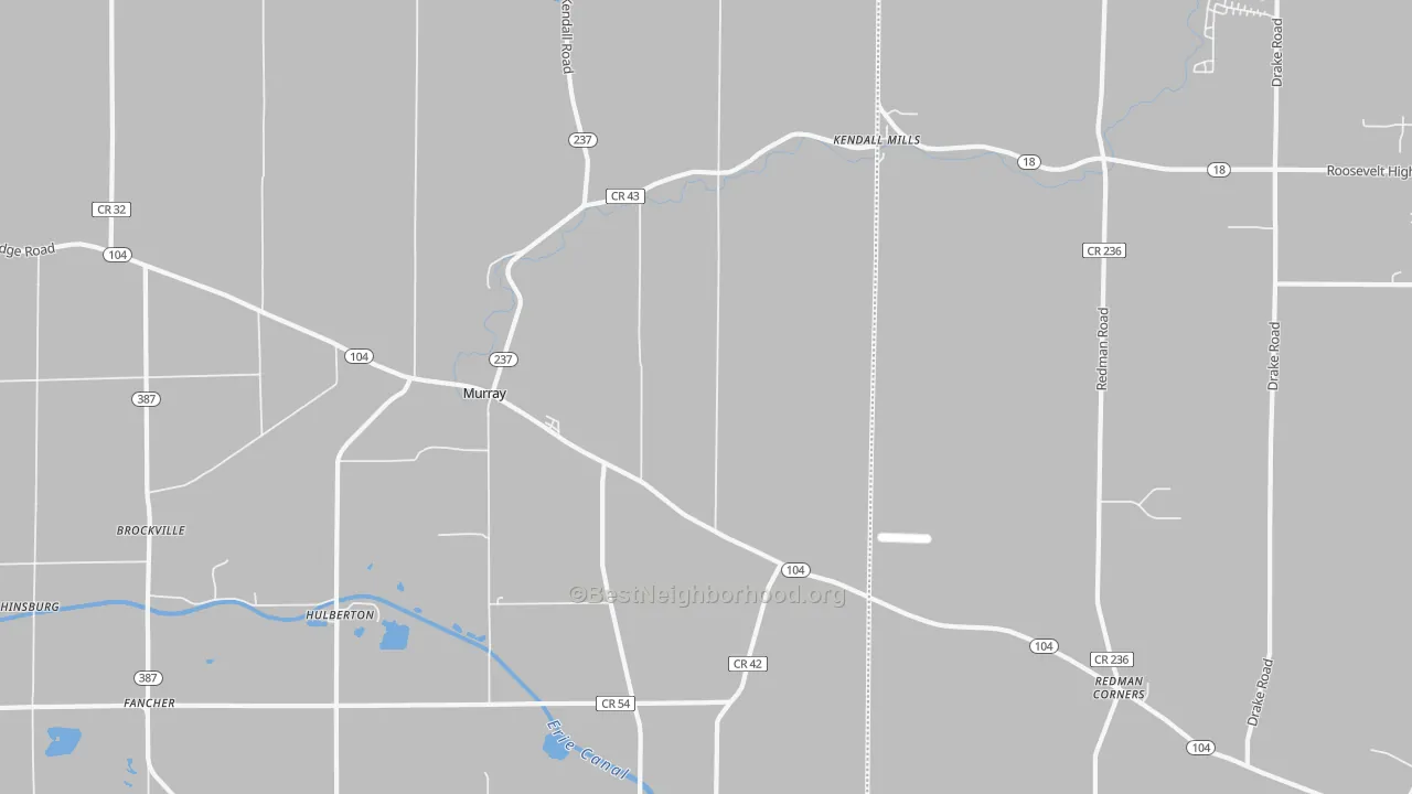 Transit Grade map of Murray, NY