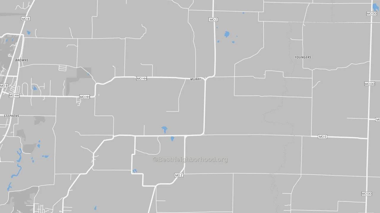 Transit Grade map of Murry, MO