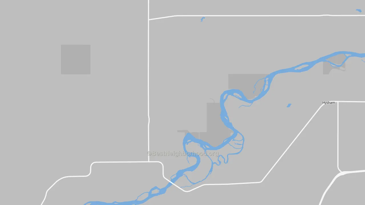 Transit Grade map of Myers, MT