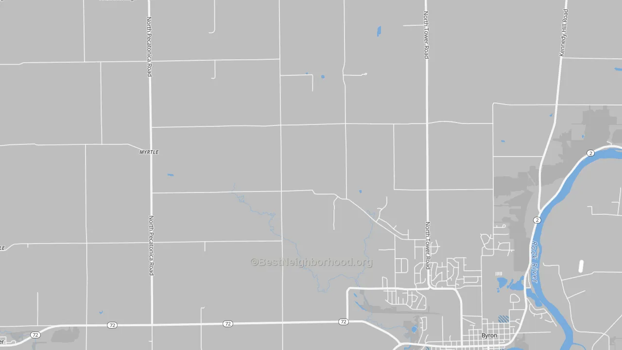 Transit Grade map of Myrtle, IL