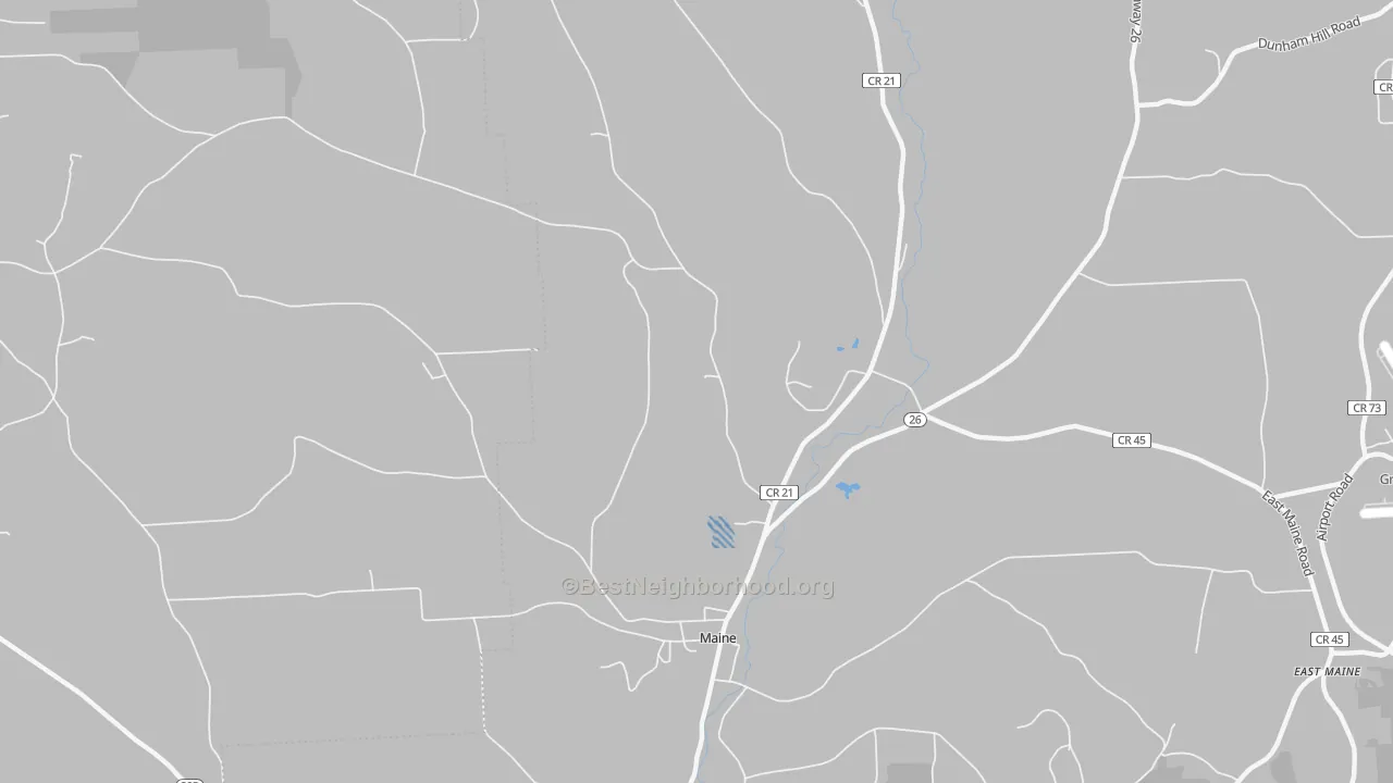 Transit Grade map of Nanticoke, NY