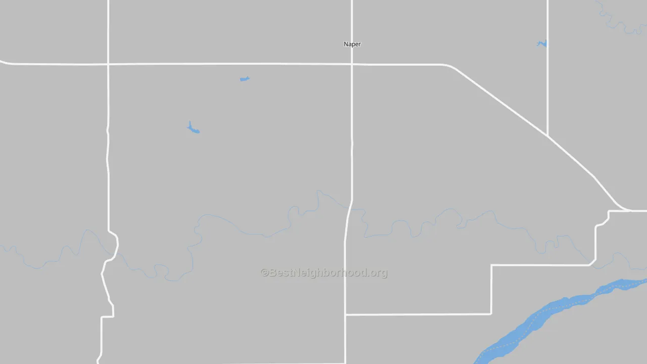 Transit Grade map of Naper, NE