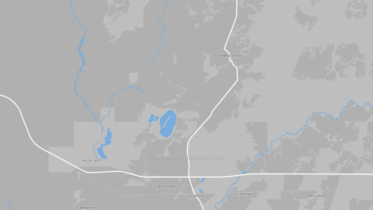 Transit Grade map of Nash, FL
