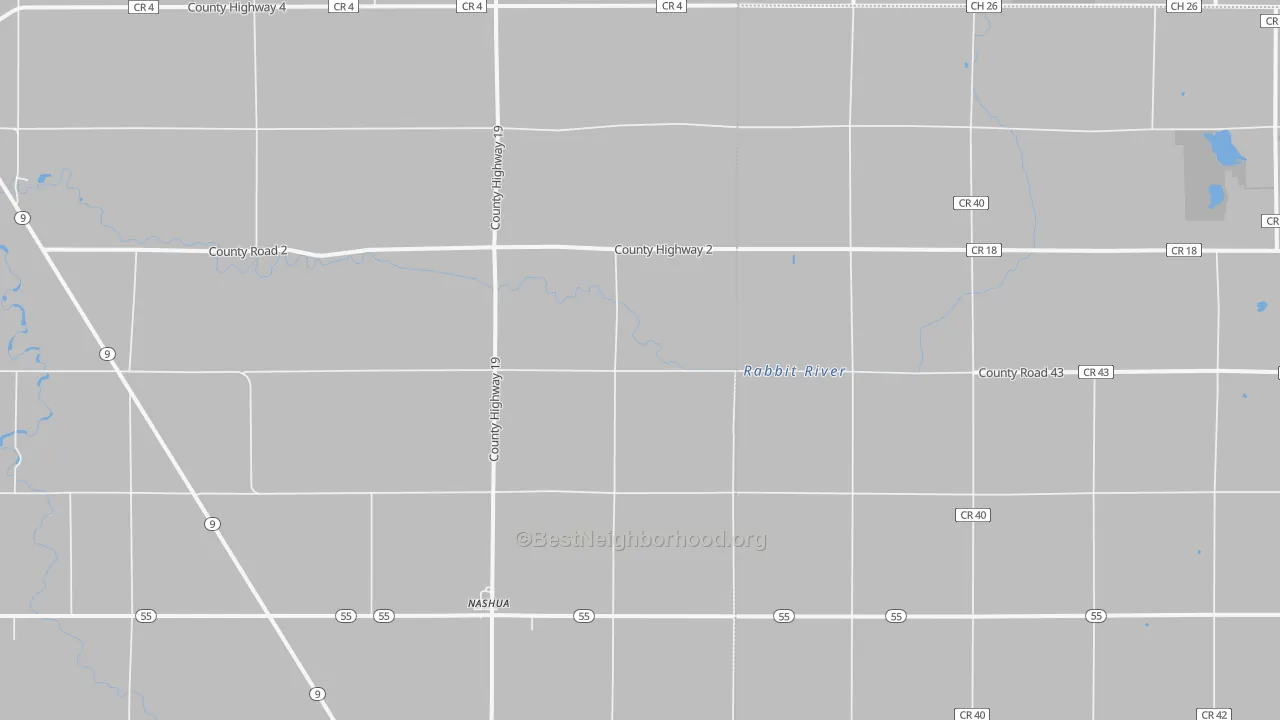 Transit Grade map of Nashua, MN