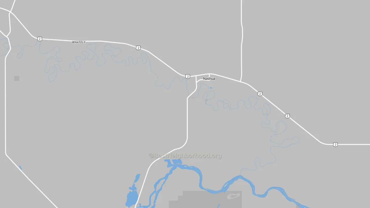 Transit Grade map of Nashua, MT