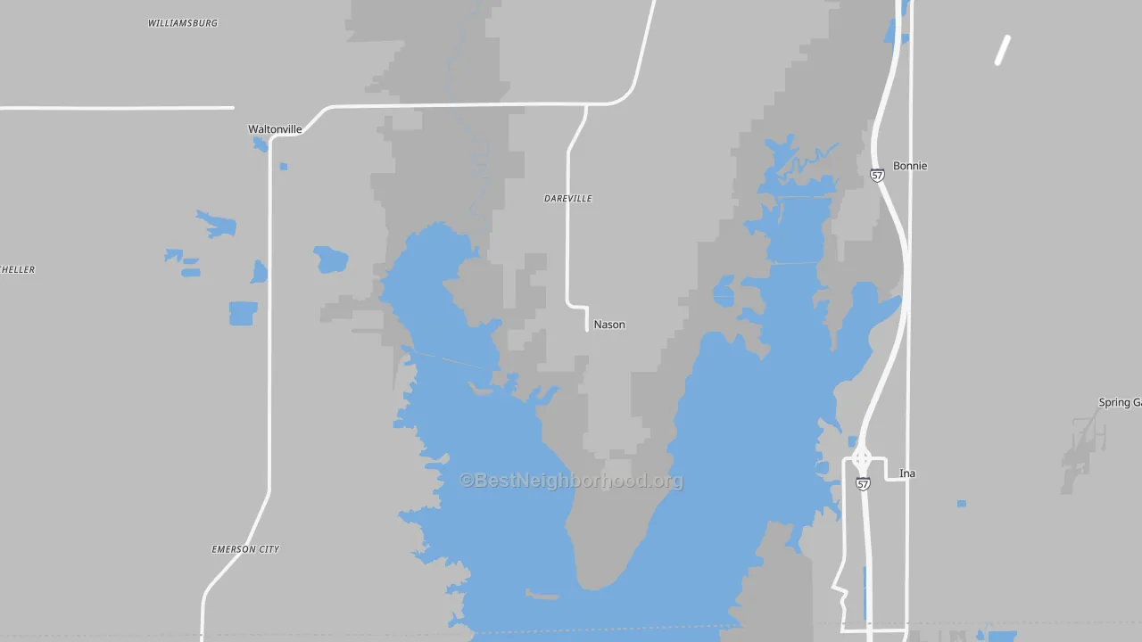 Transit Grade map of Nason, IL