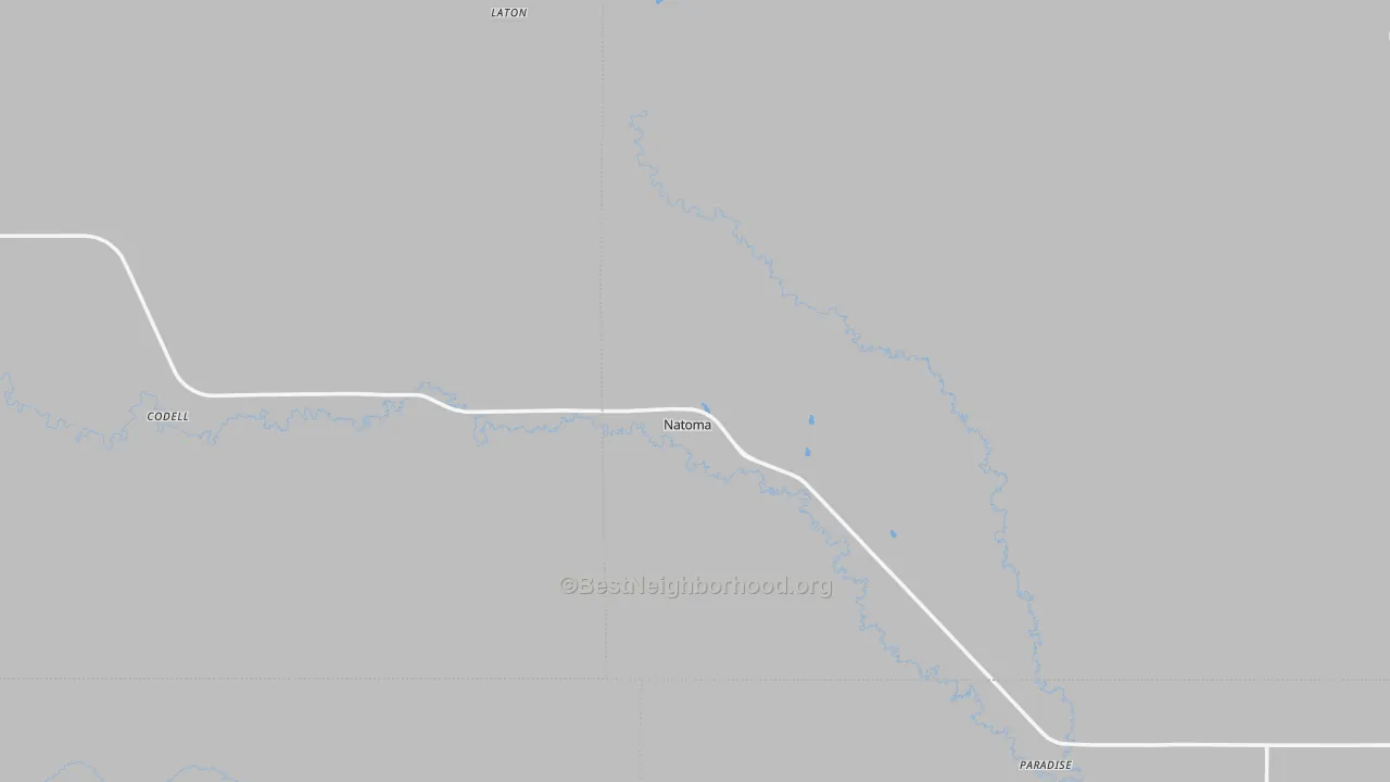 Transit Grade map of Natoma, KS
