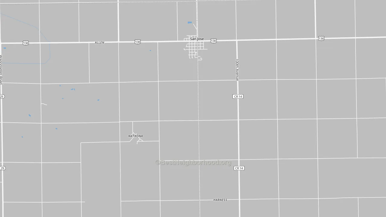 Transit Grade map of Natrona, IL