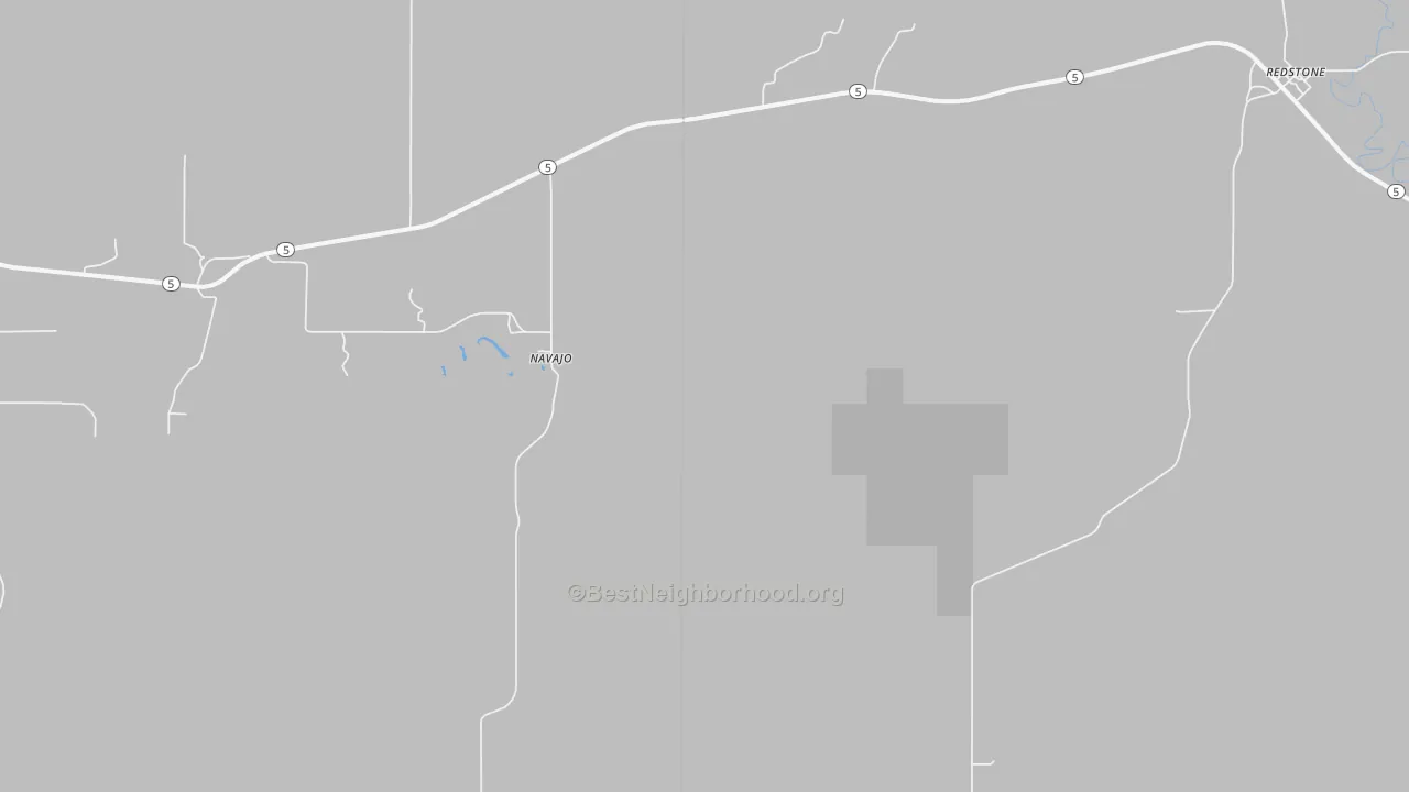 Transit Grade map of Navajo, MT
