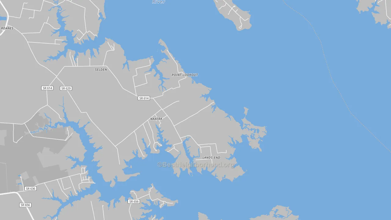 Transit Grade map of Naxera, VA