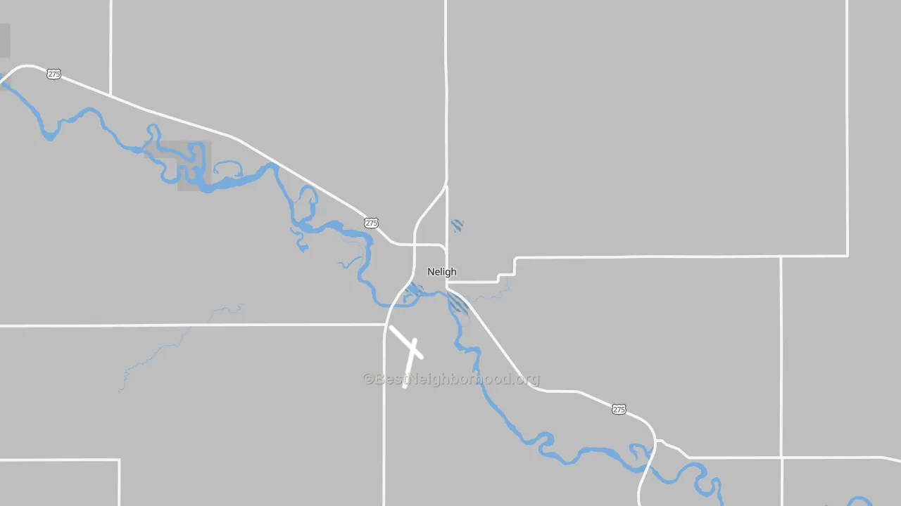 Transit Grade map of Neligh, NE