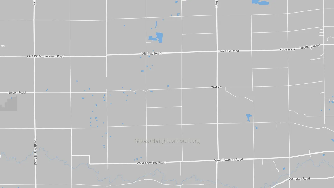 Transit Grade map of Nelson, MI