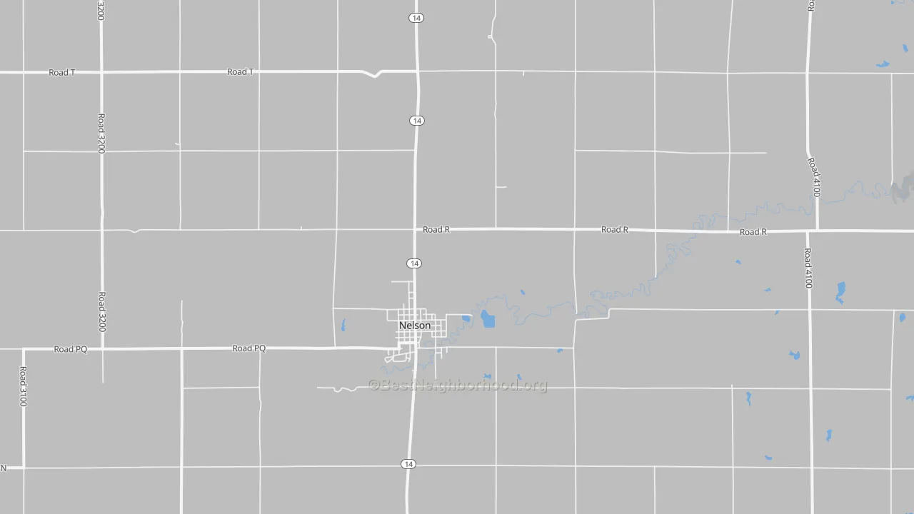 Transit Grade map of Nelson, NE