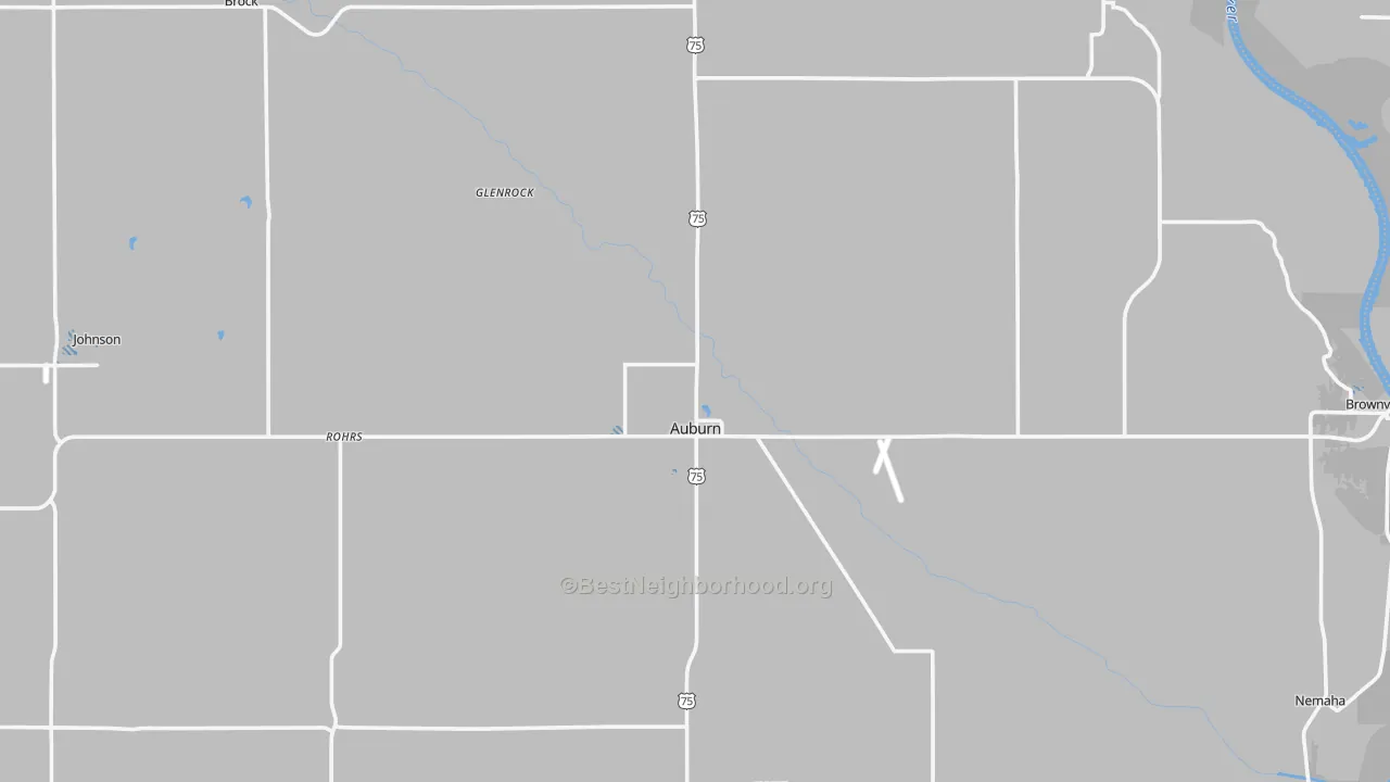 Transit Grade map of Nemaha County, NE