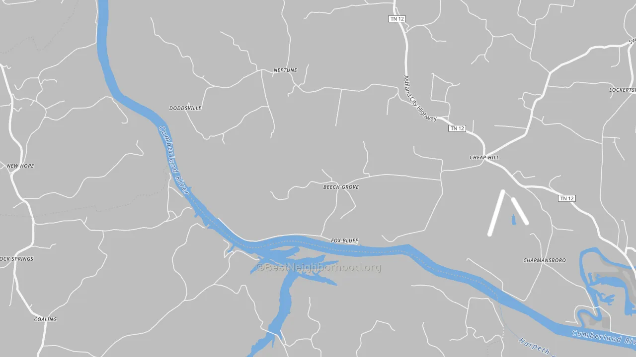 Transit Grade map of Neptune, TN