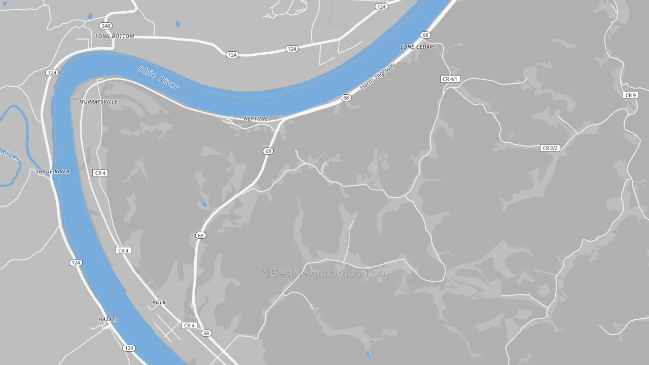 Transit Grade map of Neptune, WV
