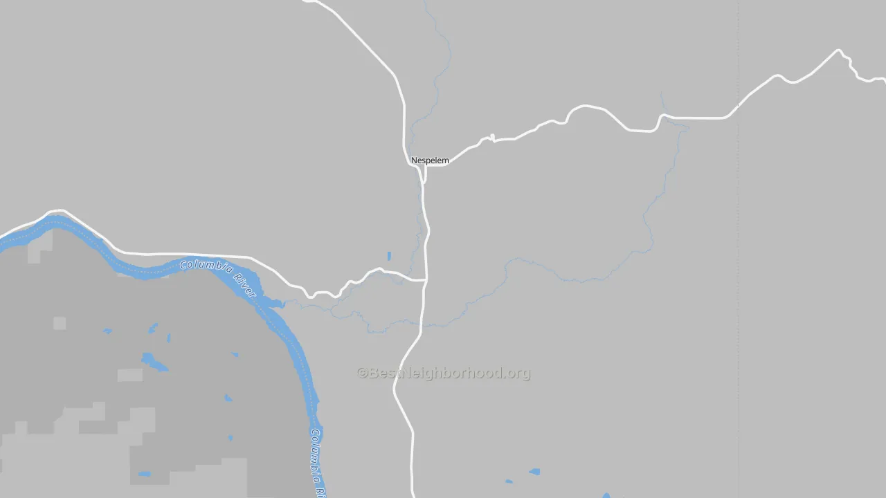 Transit Grade map of Nespelem, WA