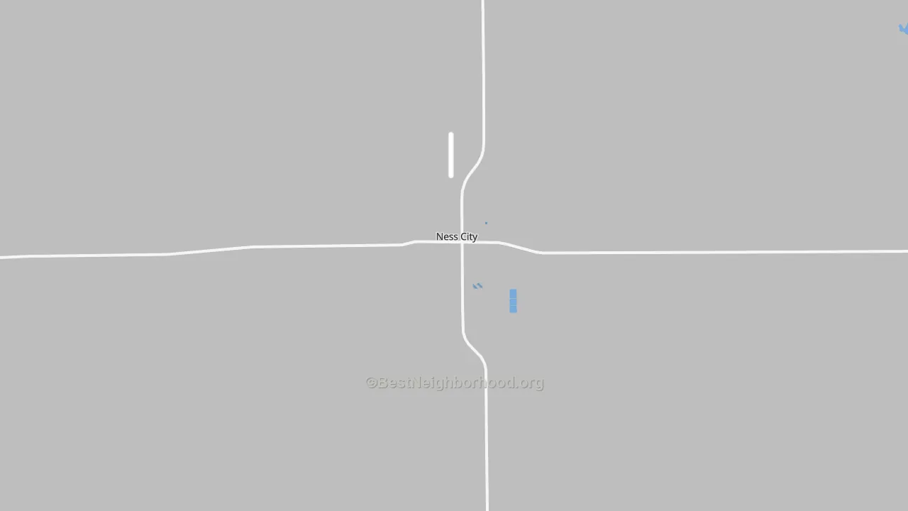 Transit Grade map of Ness City, KS