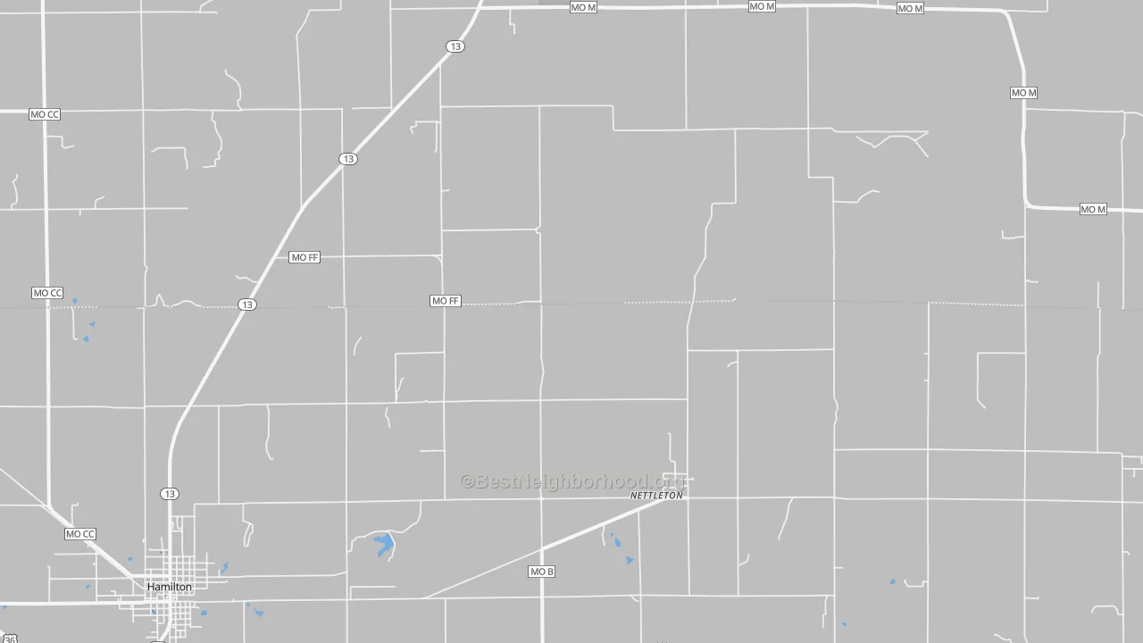 Transit Grade map of Nettleton, MO