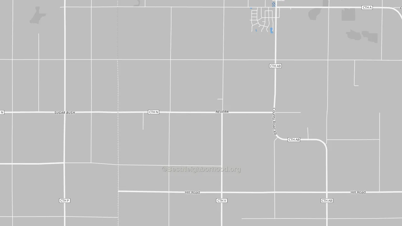 Transit Grade map of Neuern, WI