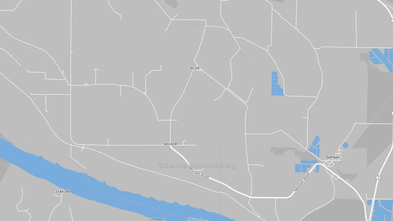 Transit Grade map of Neunert, IL