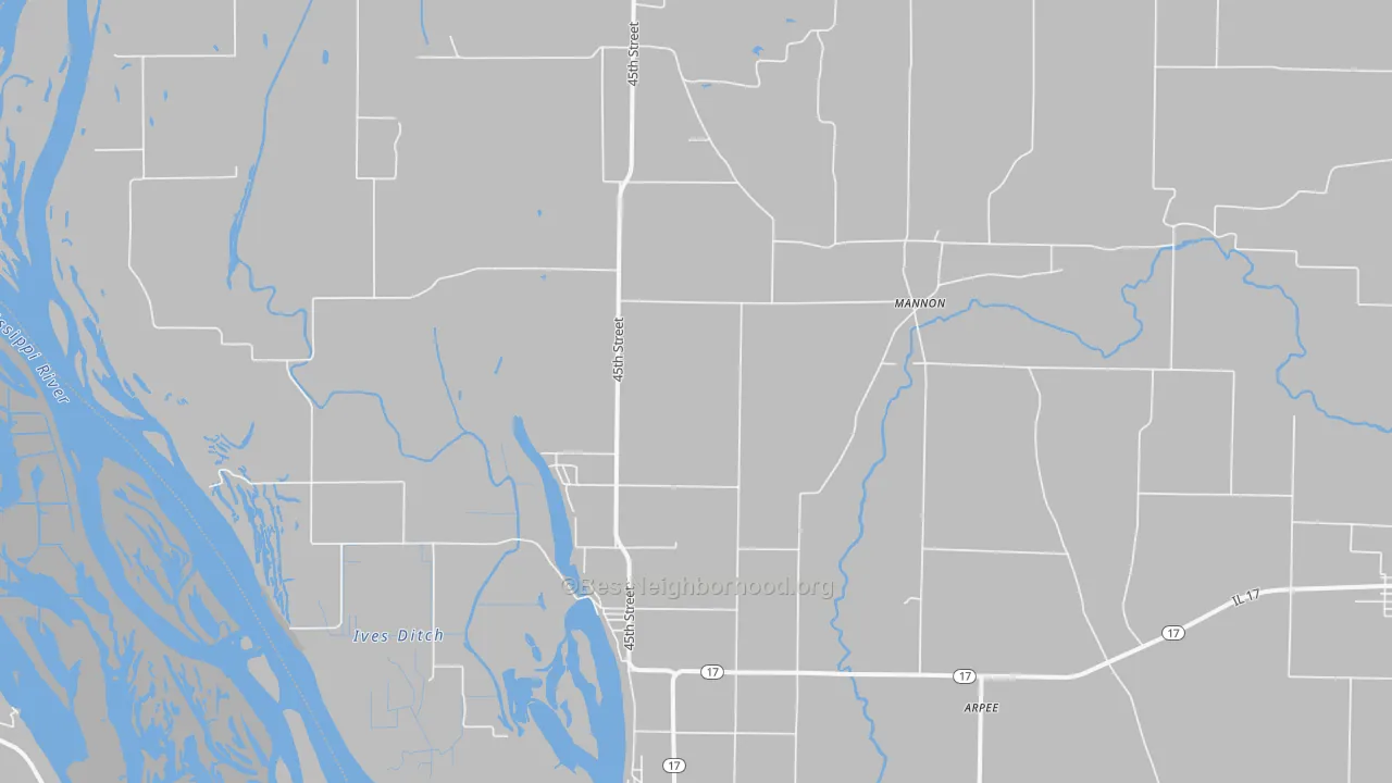 Transit Grade map of New Boston, IL