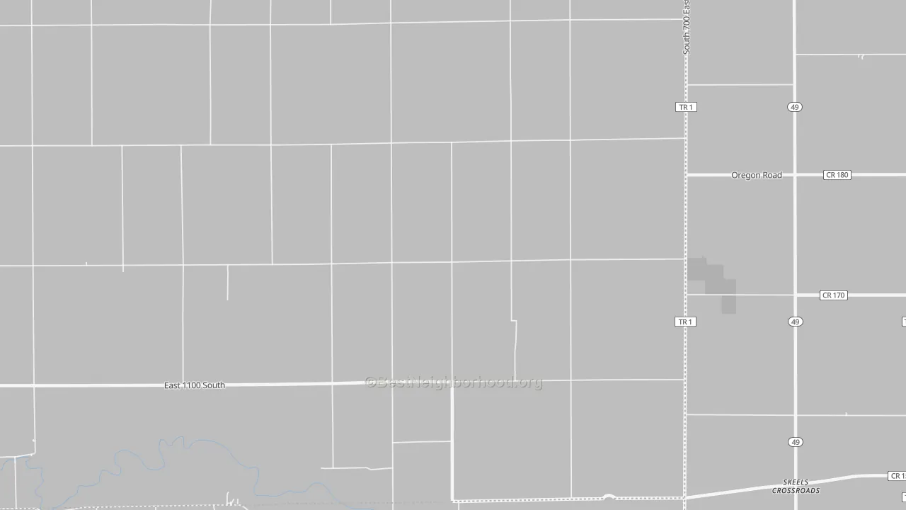 Transit Grade map of New Corydon, IN