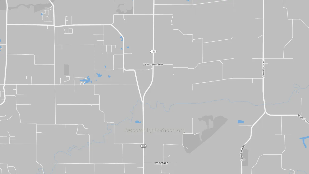 Transit Grade map of New Dennison, IL