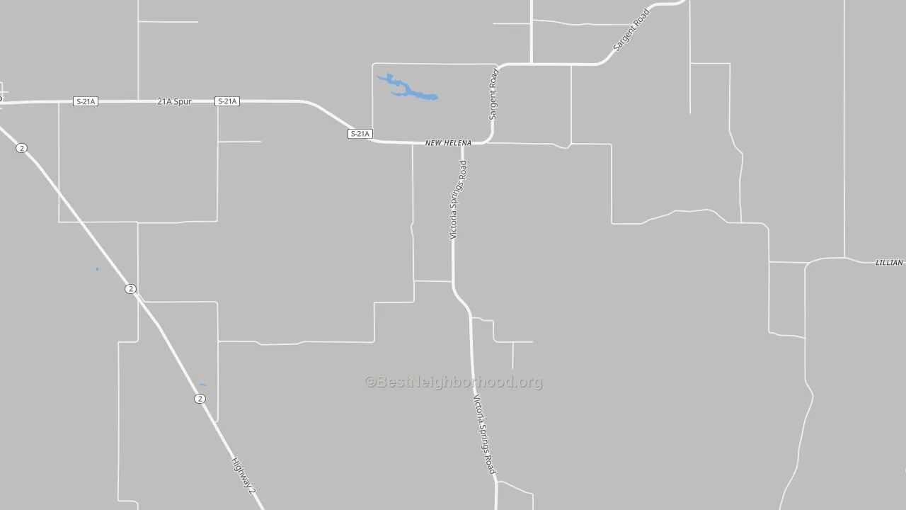 Transit Grade map of New Helena, NE