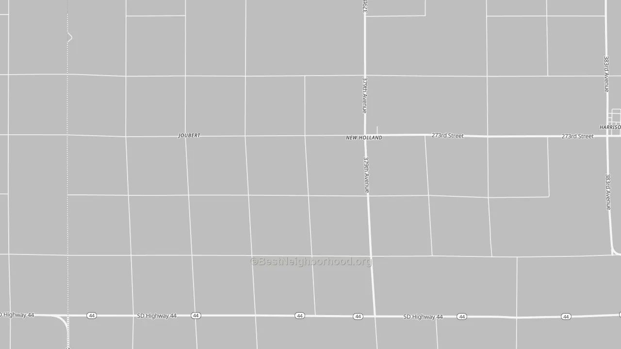 Transit Grade map of New Holland, SD