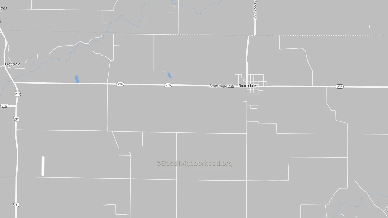 Transit Grade map of New Maysville, IN