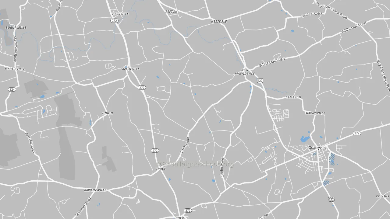 Transit Grade map of New Providence, PA