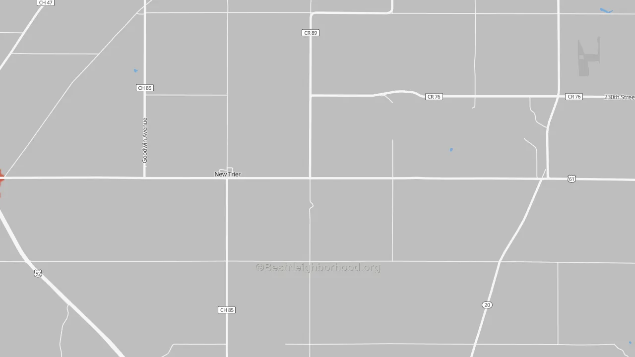 Transit Grade map of New Trier, MN