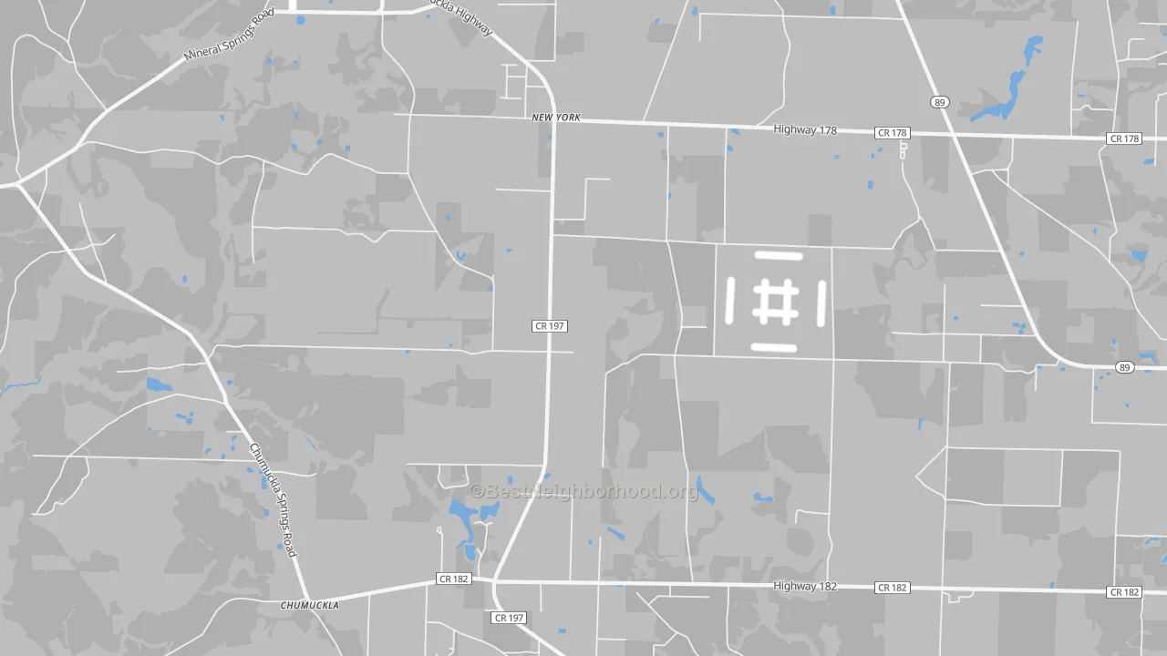 Transit Grade map of New York, FL