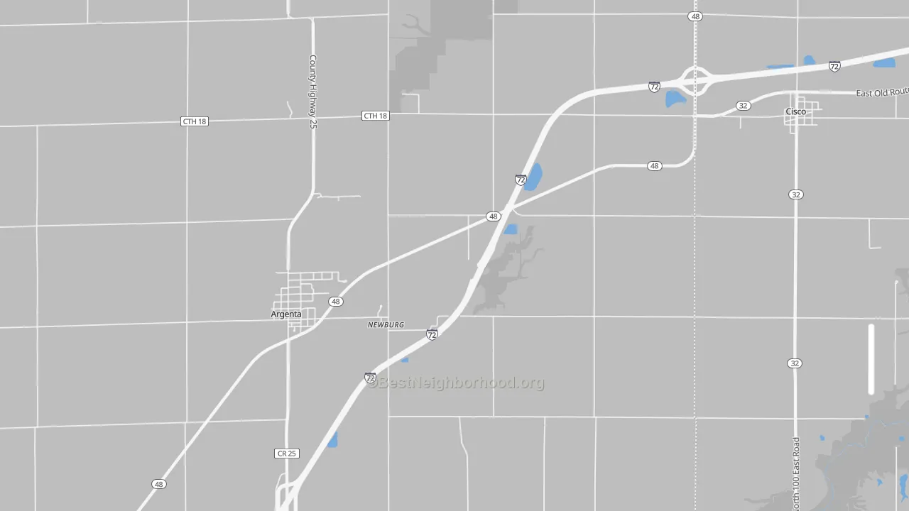 Transit Grade map of Newburg, IL