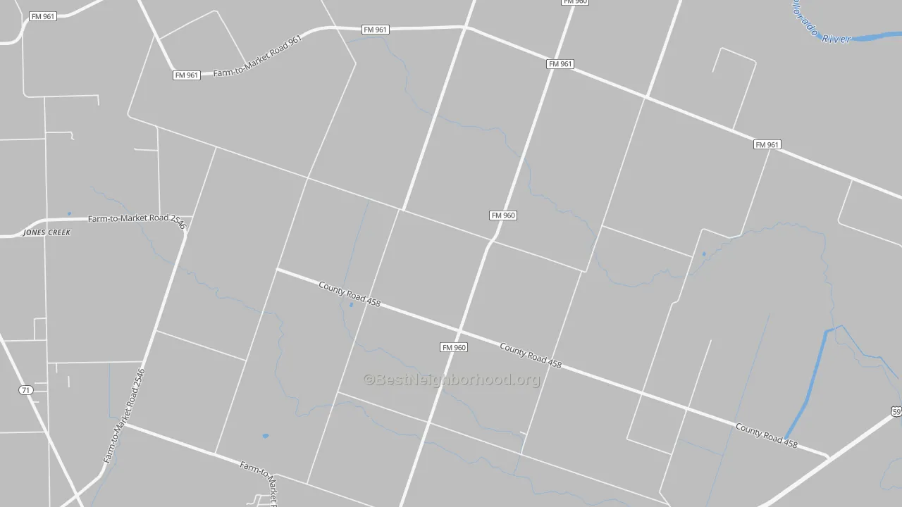 Transit Grade map of Newgulf, TX