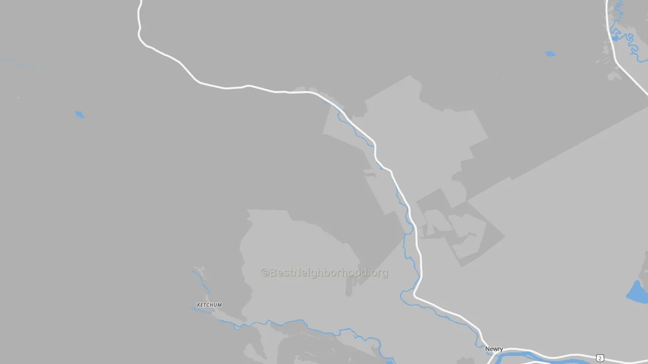 Transit Grade map of Newry, ME
