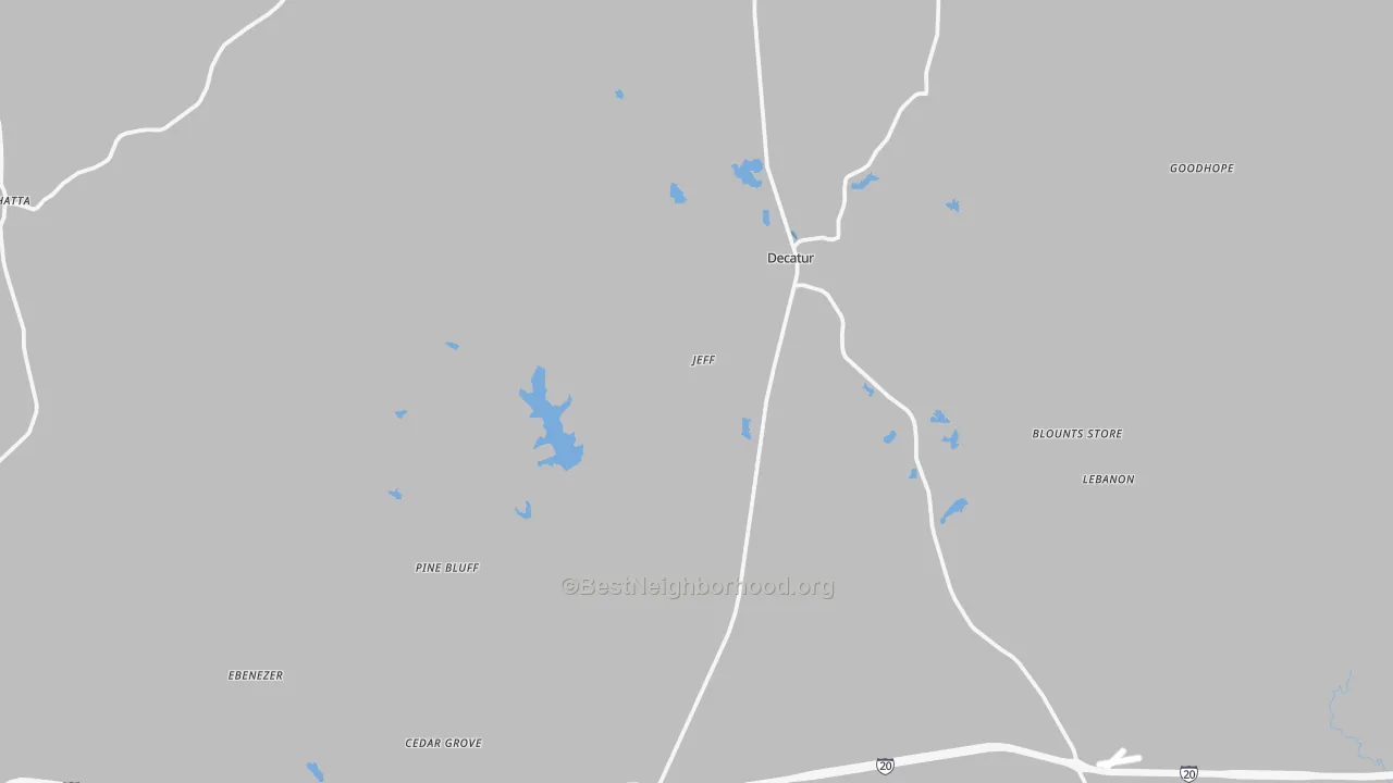 Transit Grade map of Newton County, MS