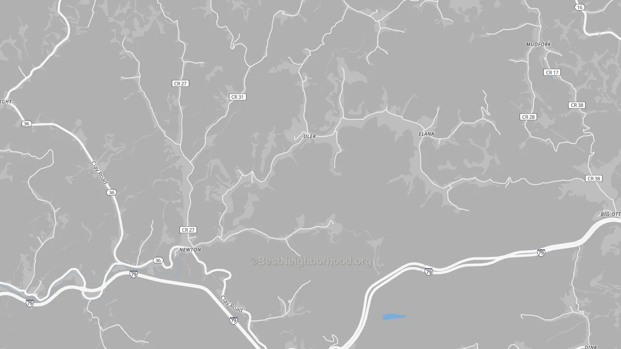 Transit Grade map of Newton, WV