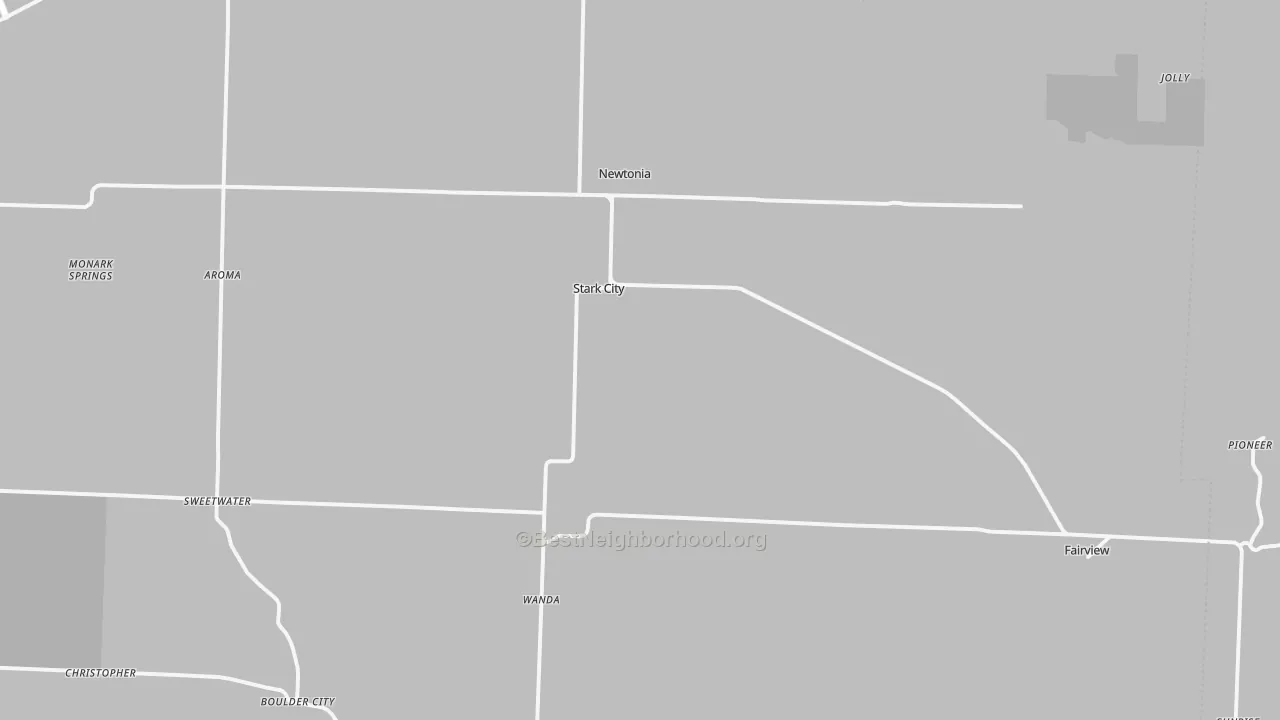 Transit Grade map of Newtonia, MO